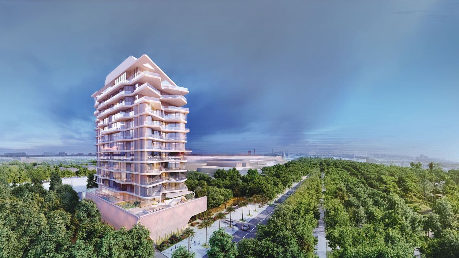 Luxury Canal Residences architecture