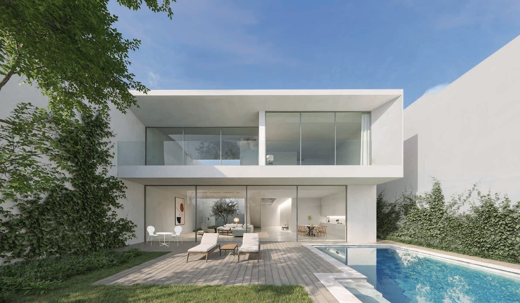 Al Zorah Beach Hills Villa's architecture
