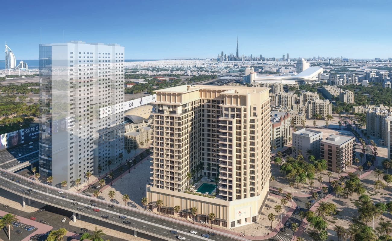 Marriott Residences Sheikh Zayed Road architecture