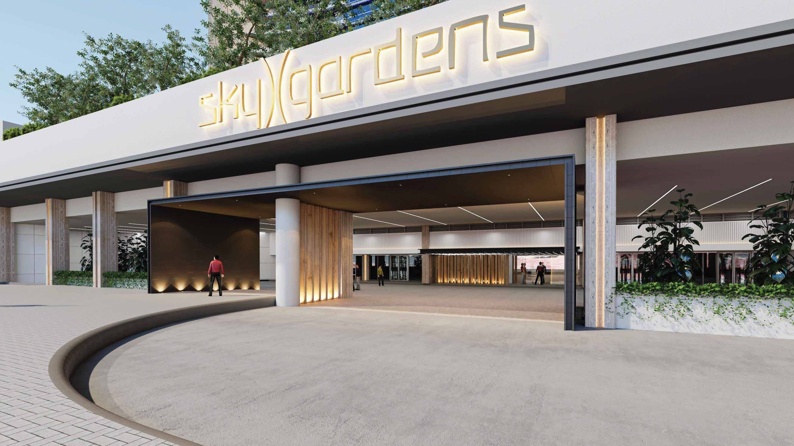 Sky Gardens architecture