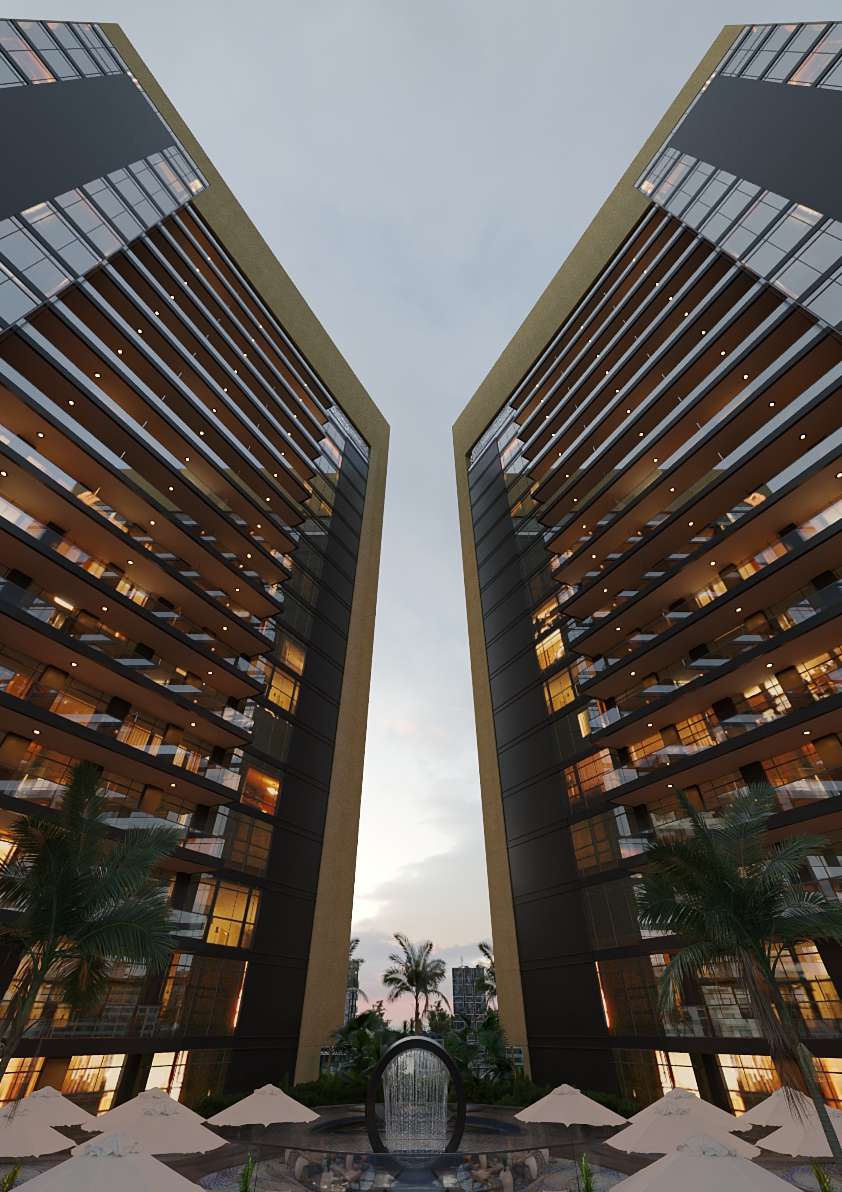 Butterfly Towers architecture