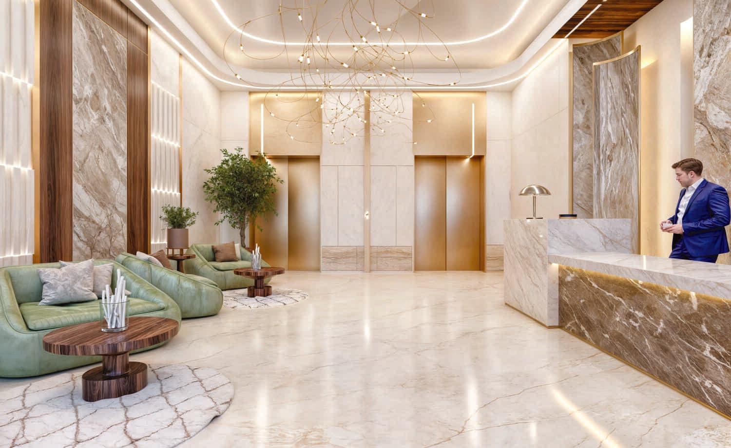 Zyra Vista Residence lobby