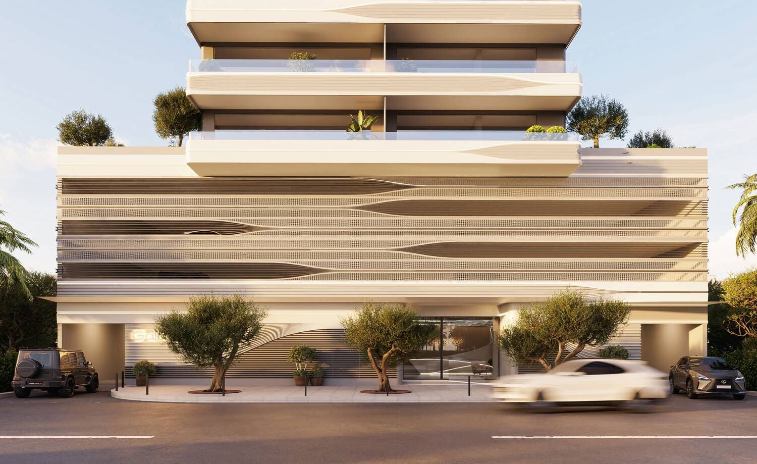 Jardin Astral architecture