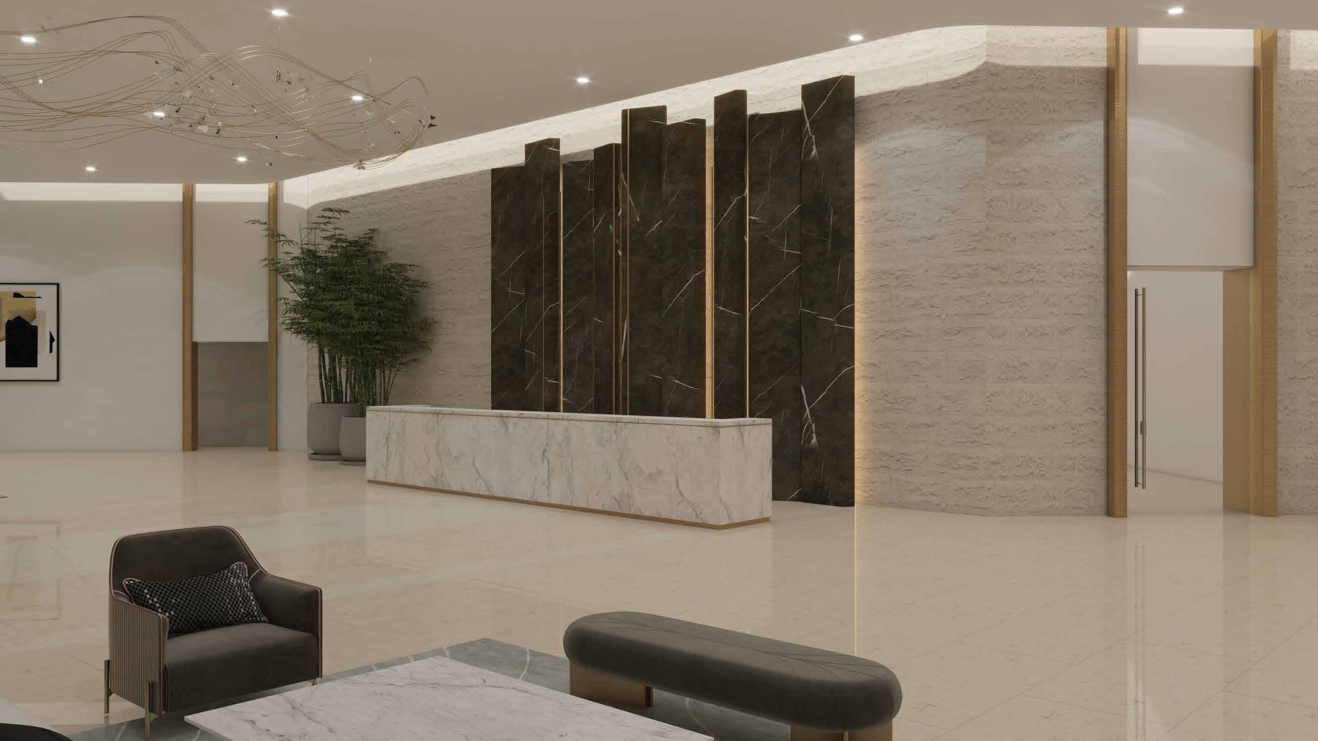 Sky Gardens lobby