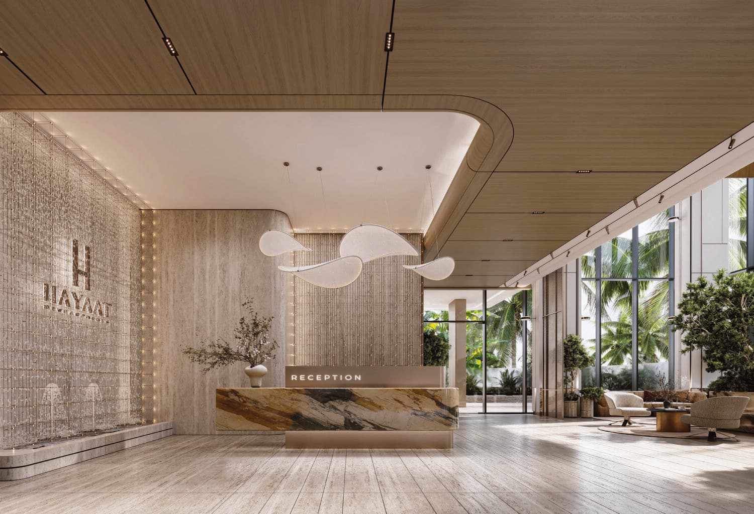 Isolana Residences lobby