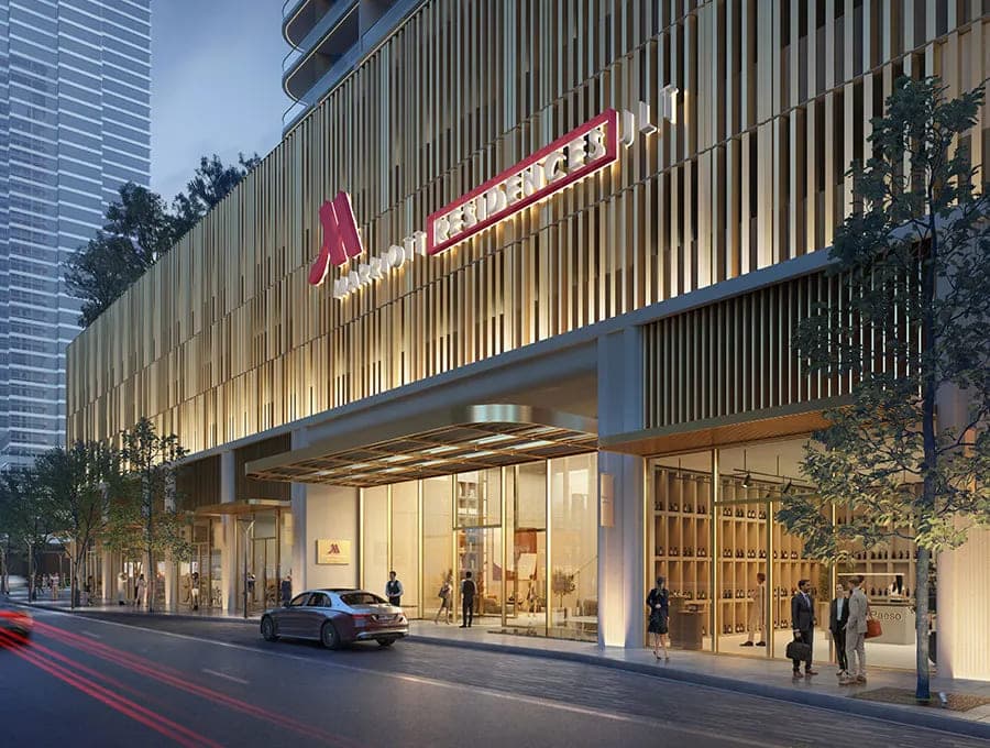 Marriott Residences JLT architecture