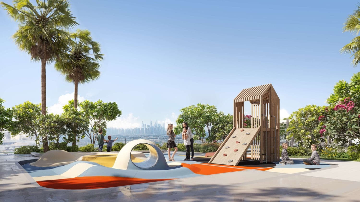 Outdoor Kids Play Area