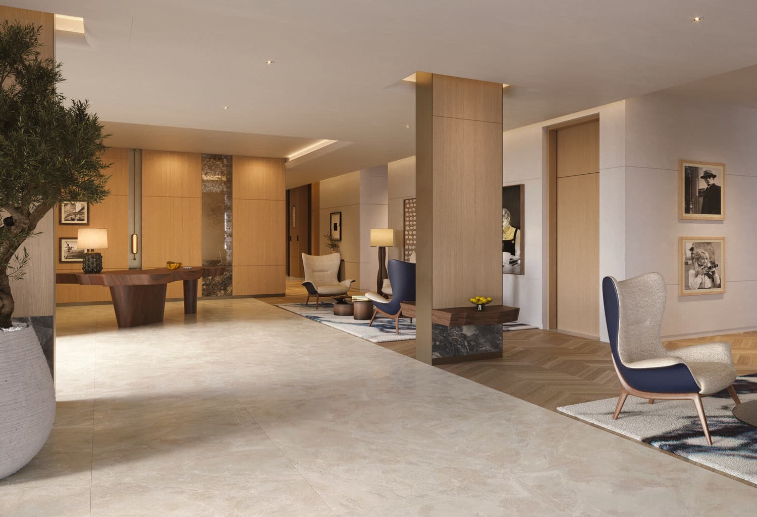 Residences Du Port Autograph Collection lobby