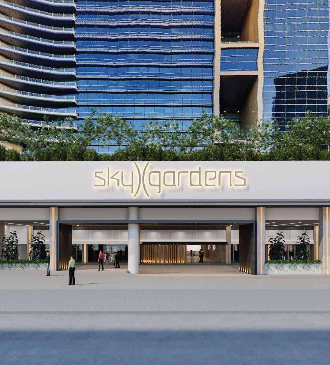 Sky Gardens architecture