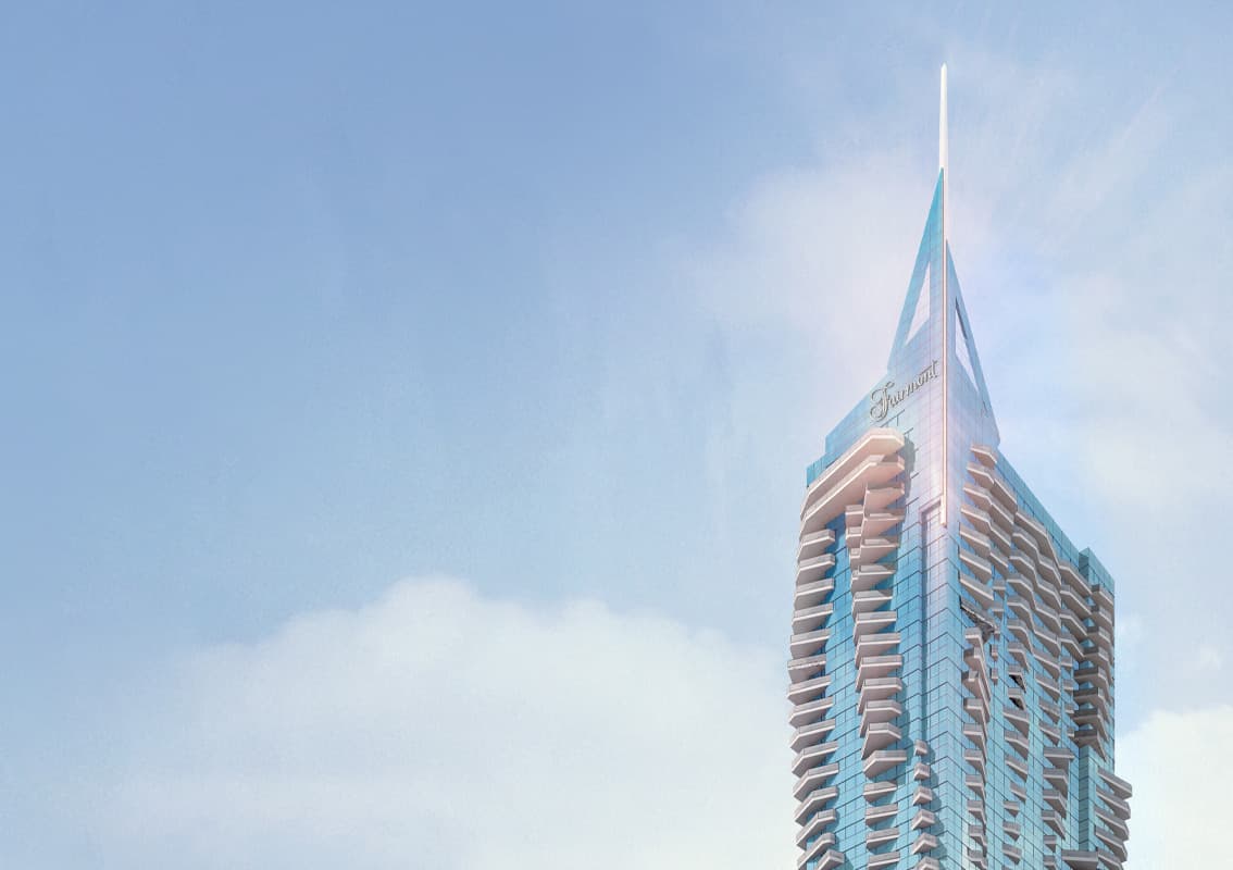 Fairmont Residences Dubai Skyline architecture