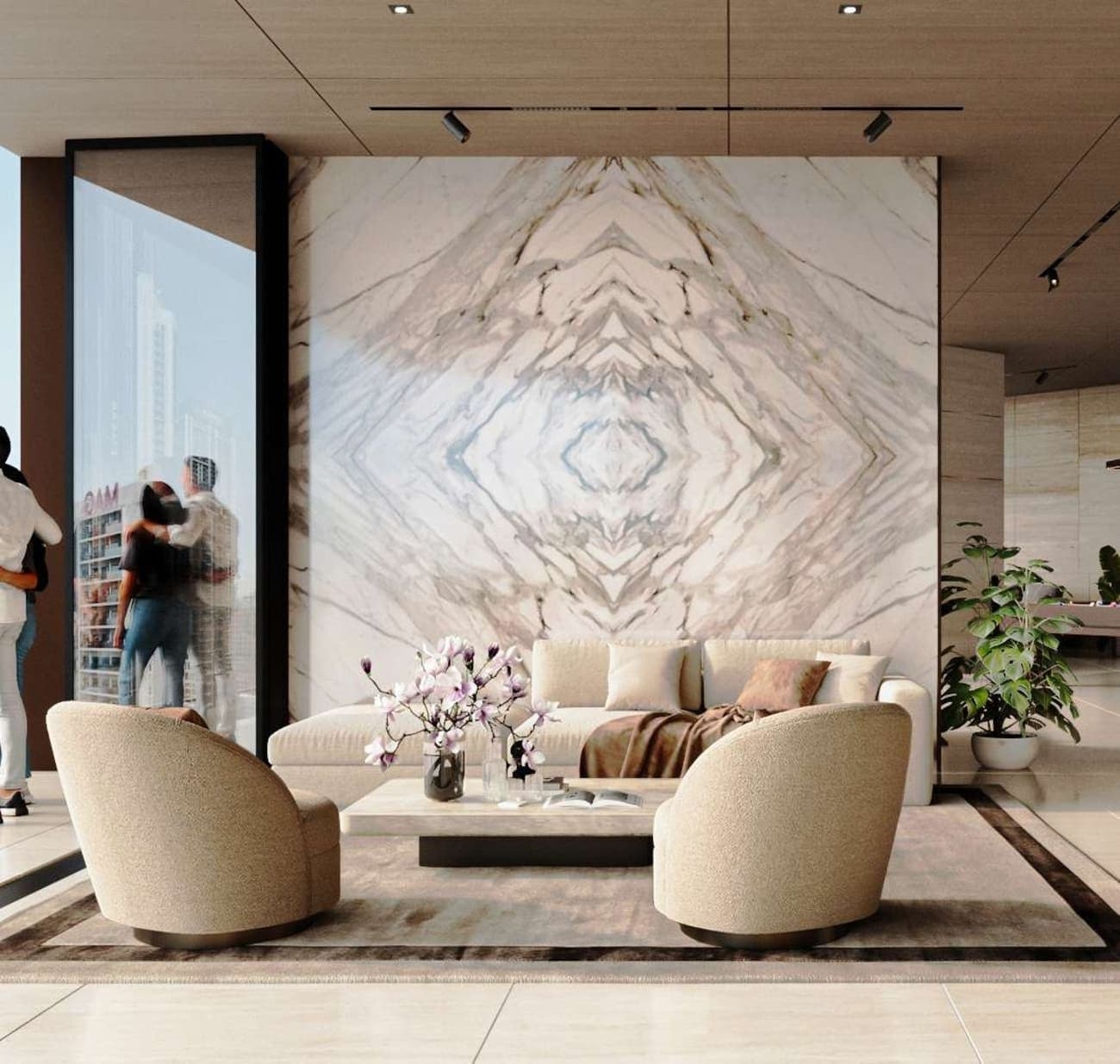 Velor Penthouses lobby