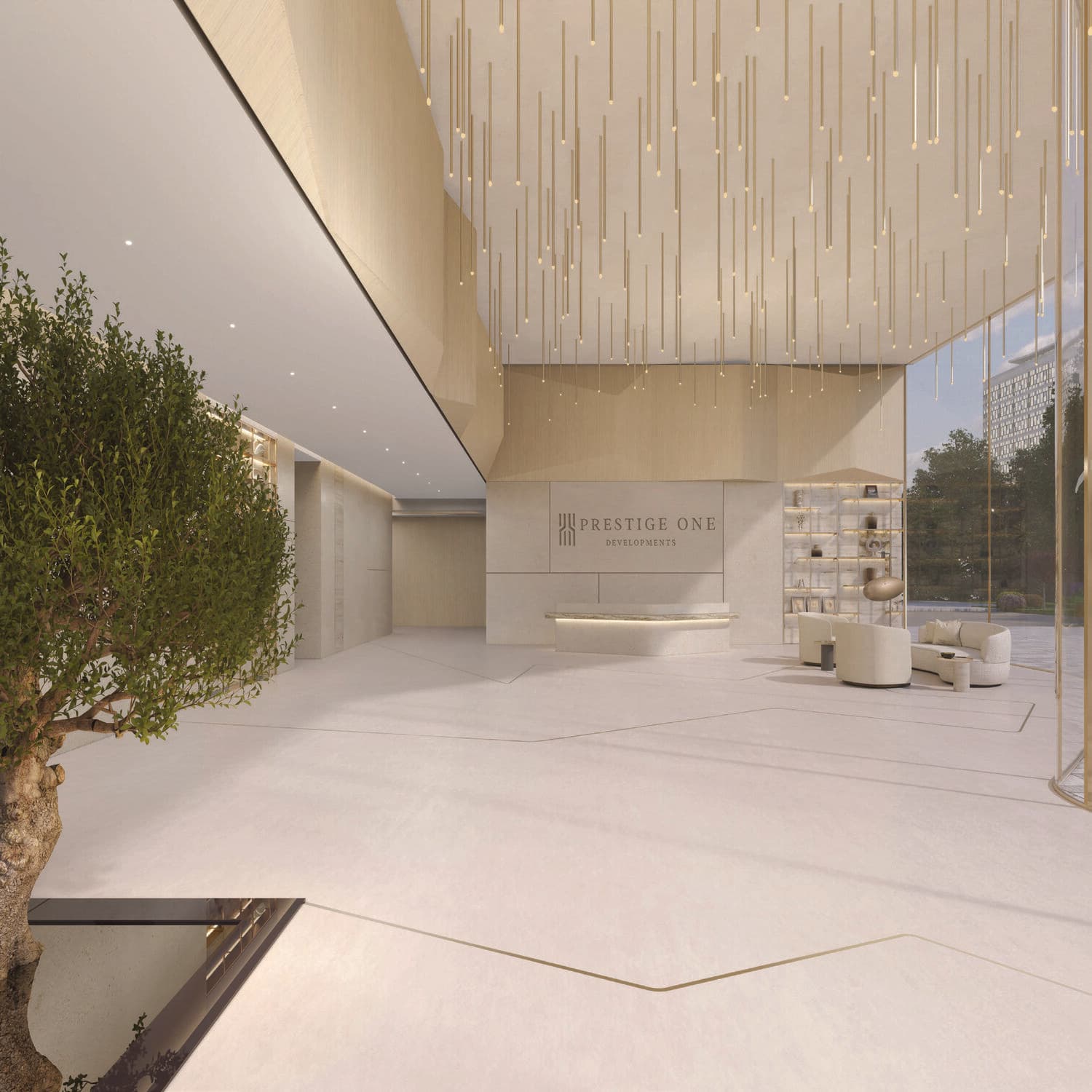 Luxury Canal Residences lobby