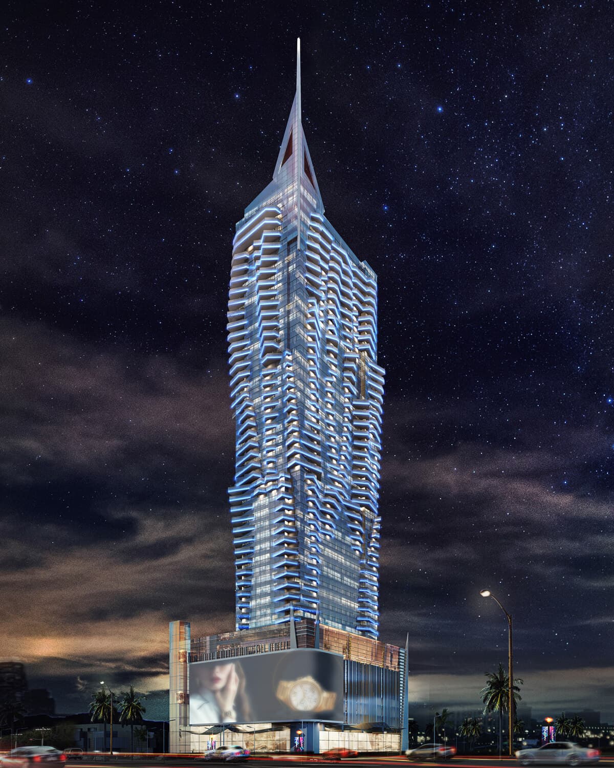 Fairmont Residences Dubai Skyline architecture