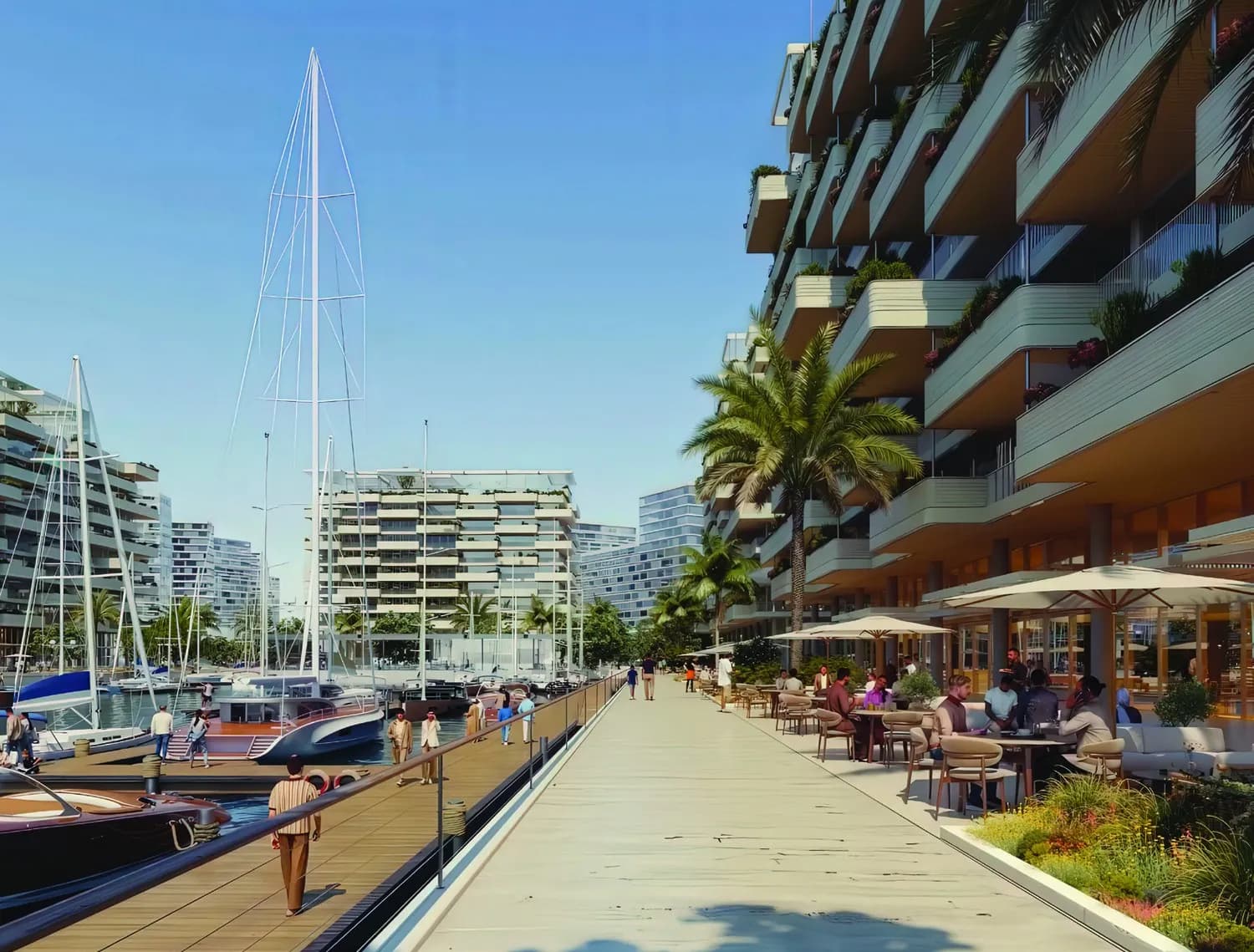 Waterfront Marina Promenade