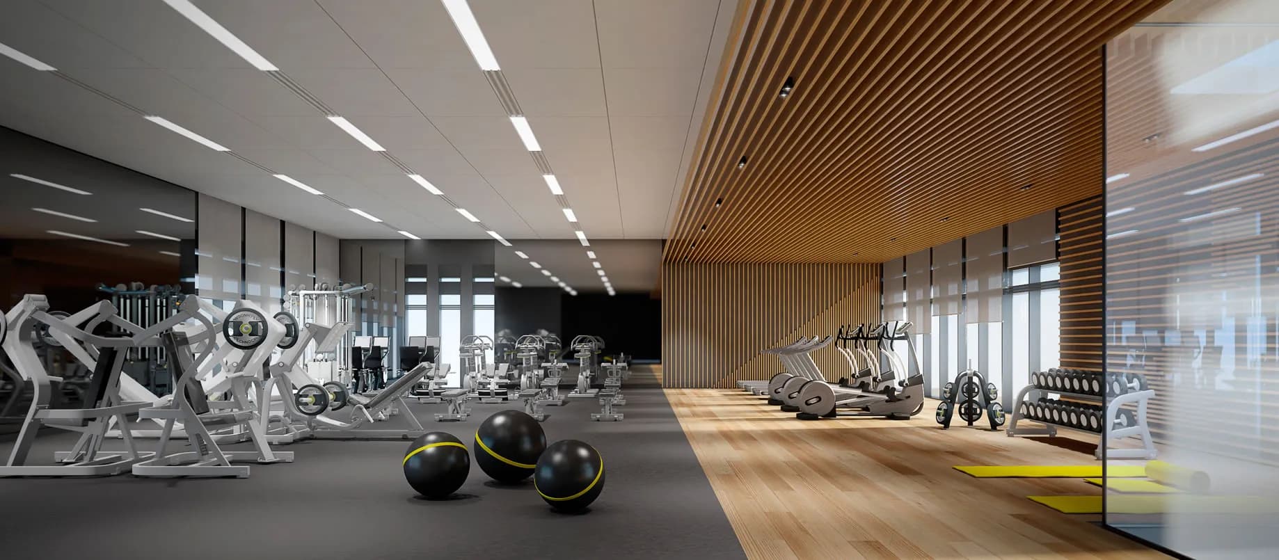 Indoor & Outdoor Gym