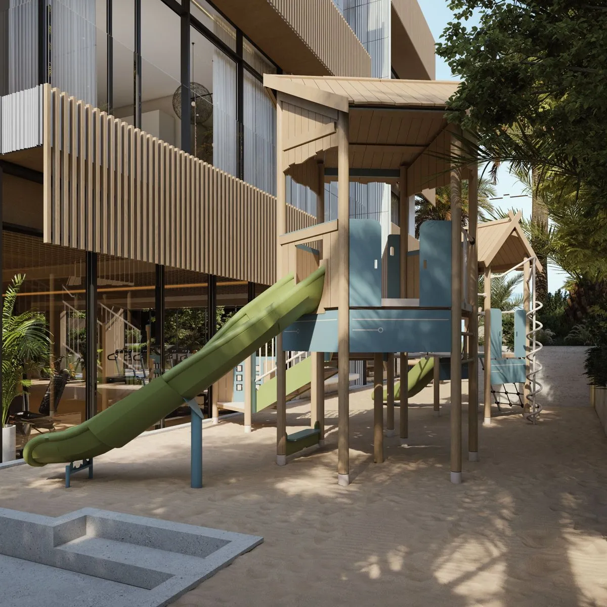Outdoor Kids' Sand Play Zone