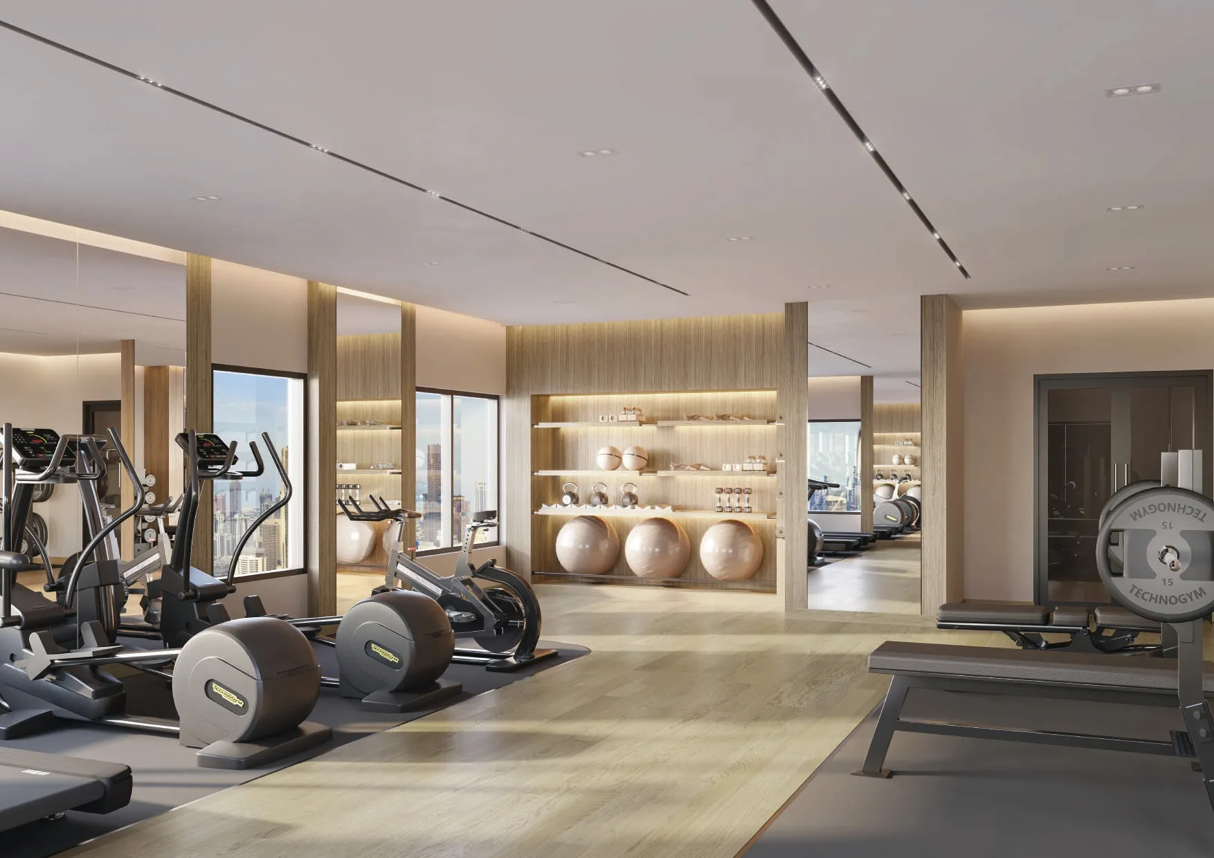 Fully-Equipped Gym
