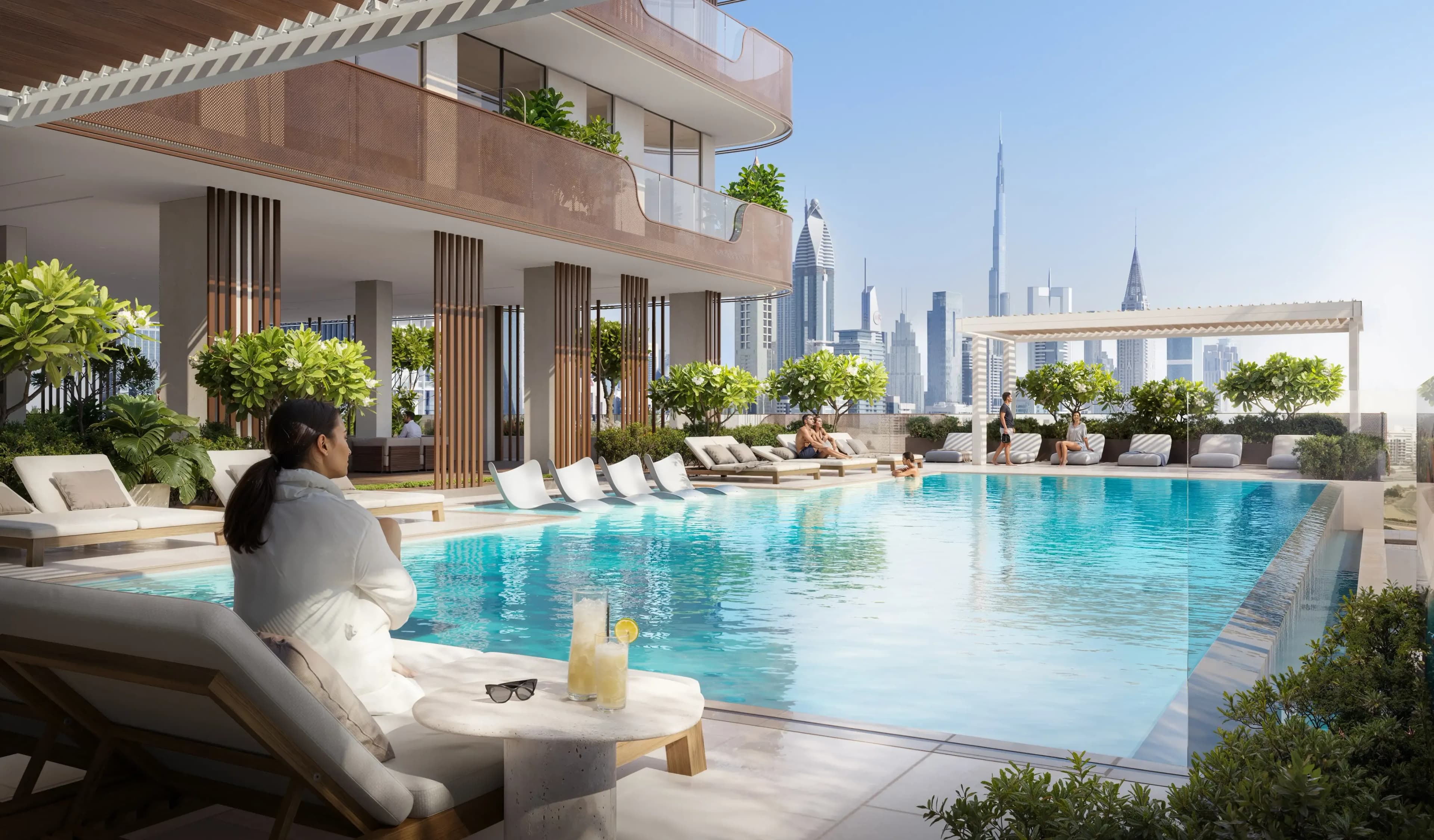 Swimming Pool & Pool Deck