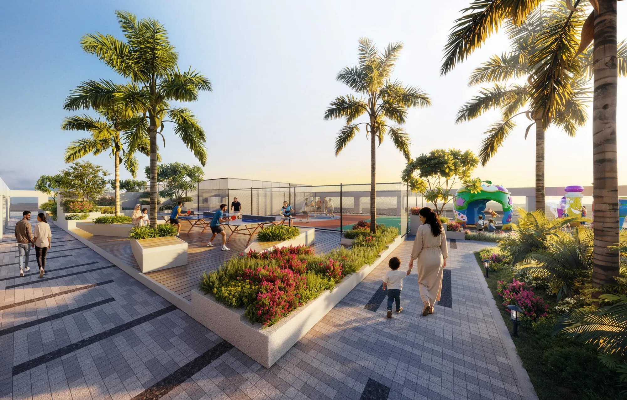 Multisport Courts & Kids' Area