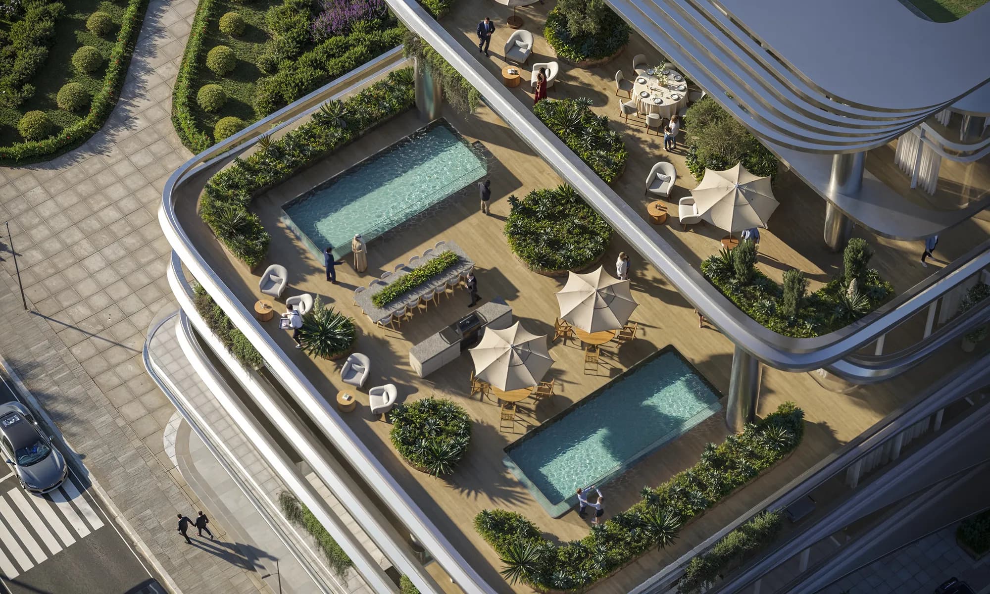 Rooftop Swimming Pool
