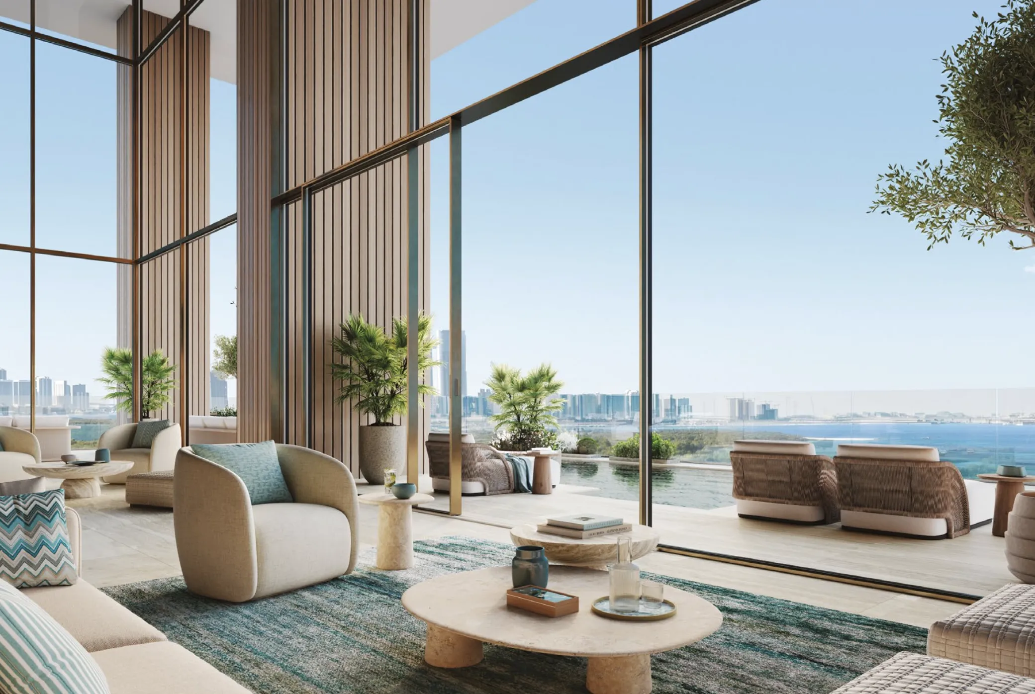 Outdoor lounge