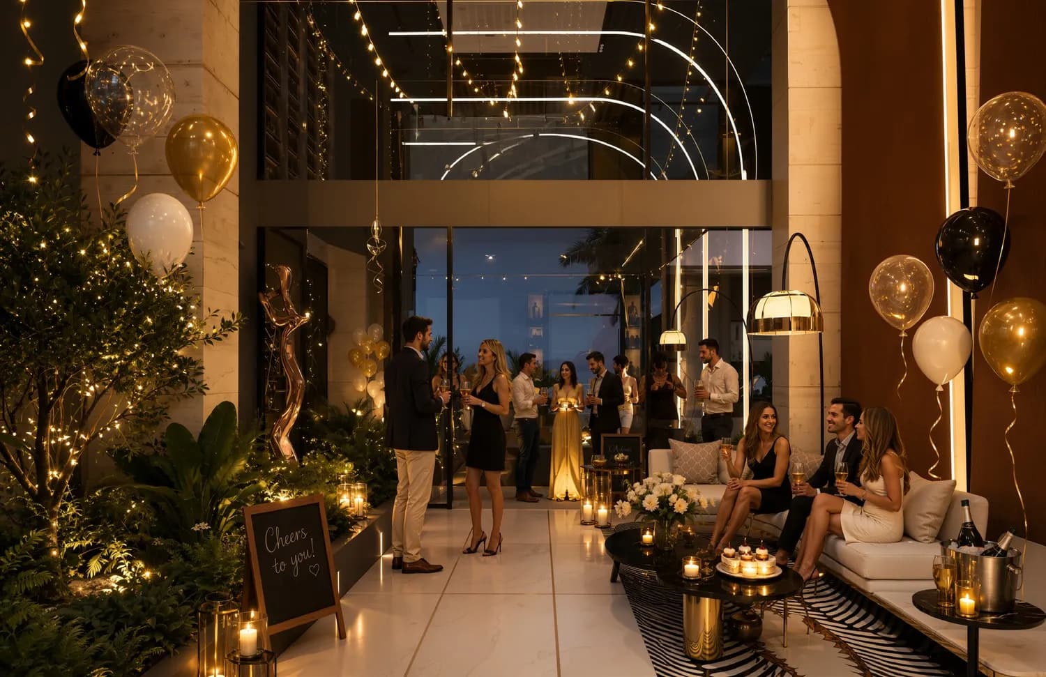 Private Lounge Area