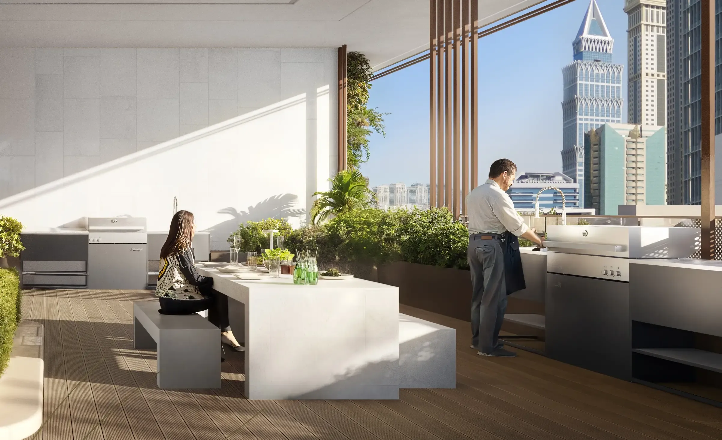 BBQ & Dining Area