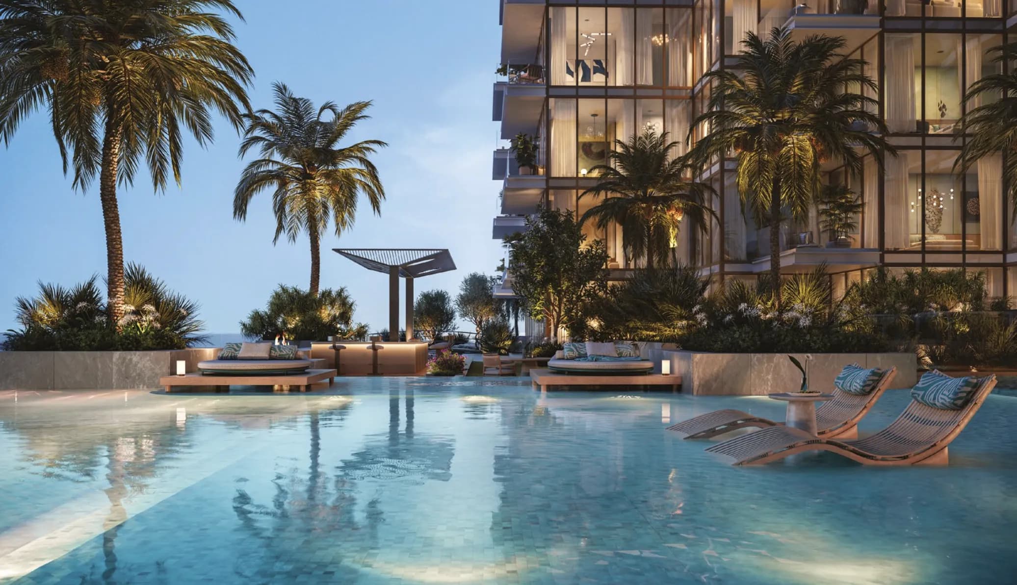 Wet loungers