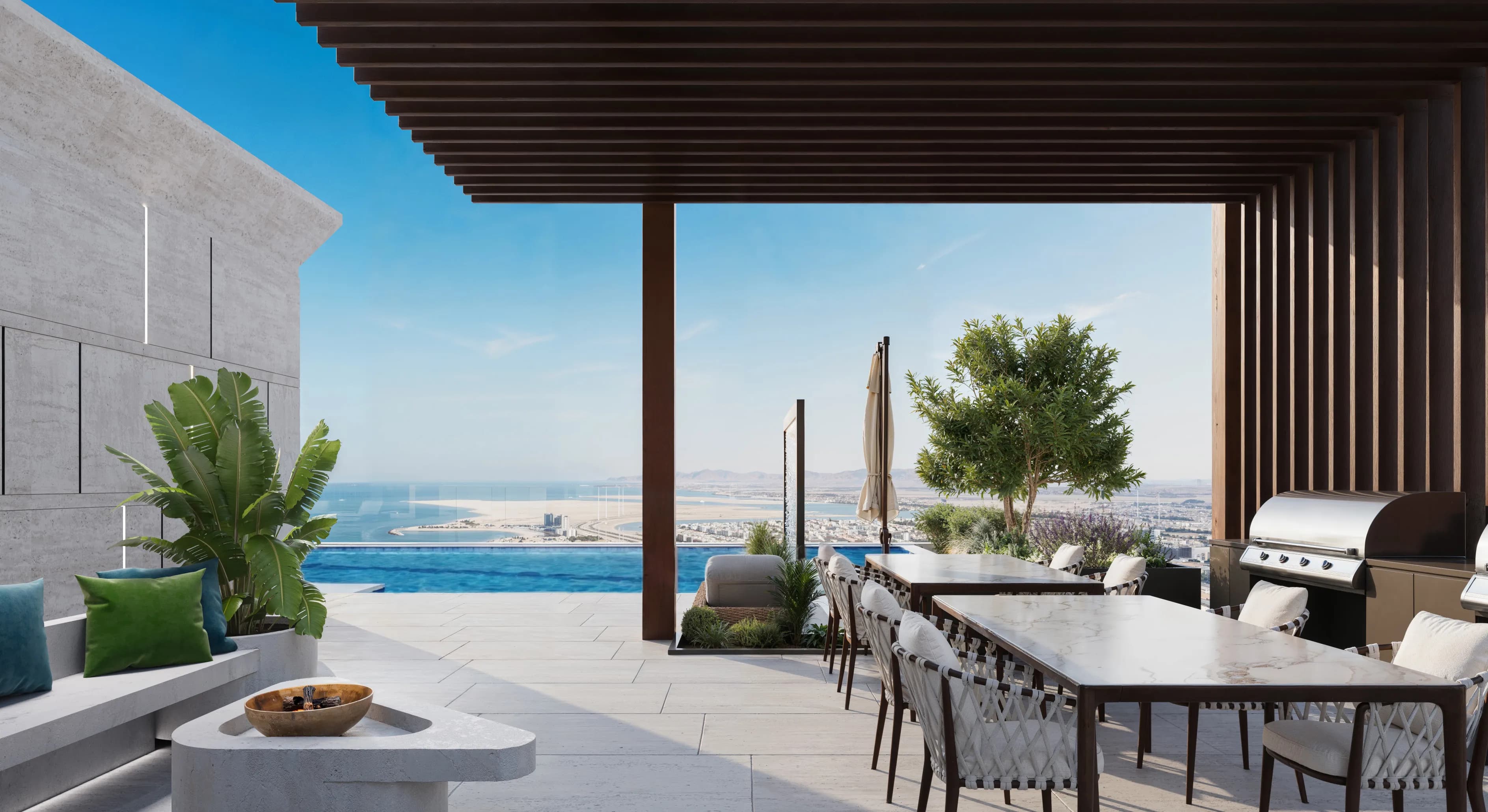 BBQ & Dining Area