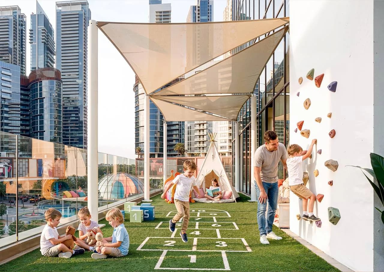 Outdoor Kids Play Area
