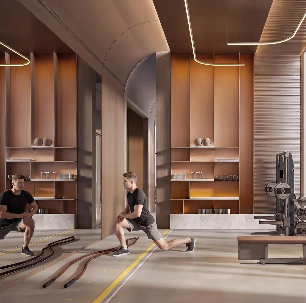 Fully Equipped Gym