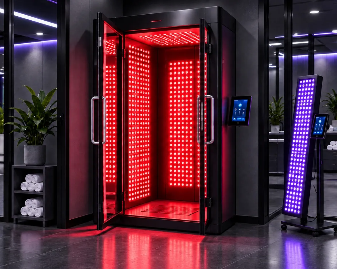 Red Light Therapy Booths