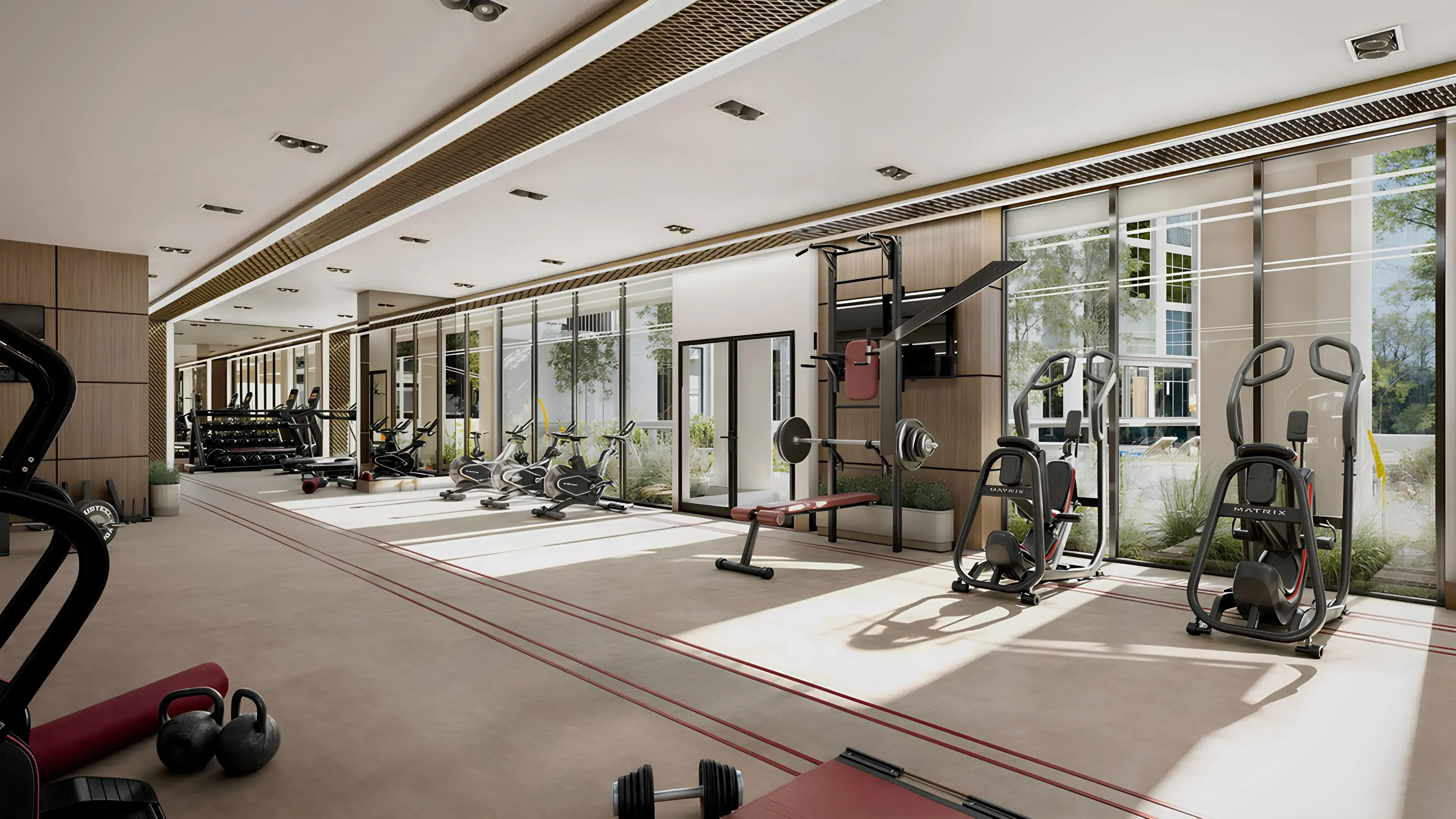 Fully Equipped Gym