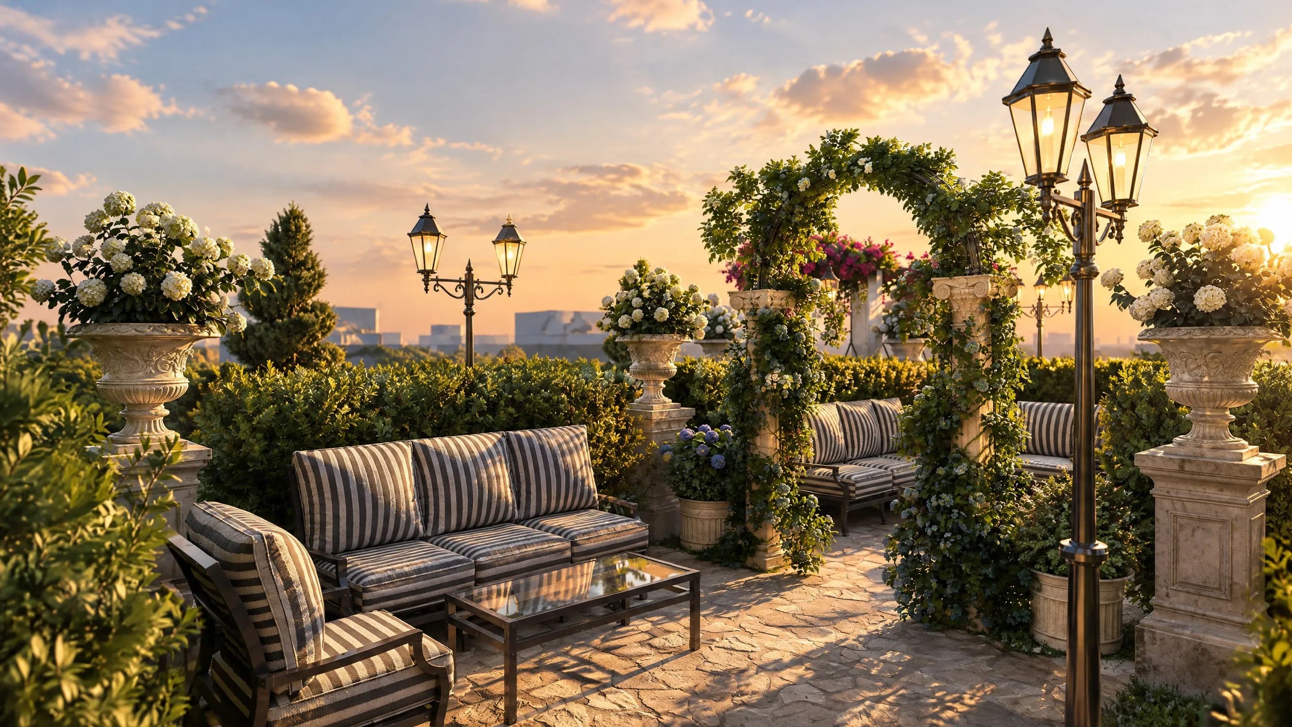 French Courtyards