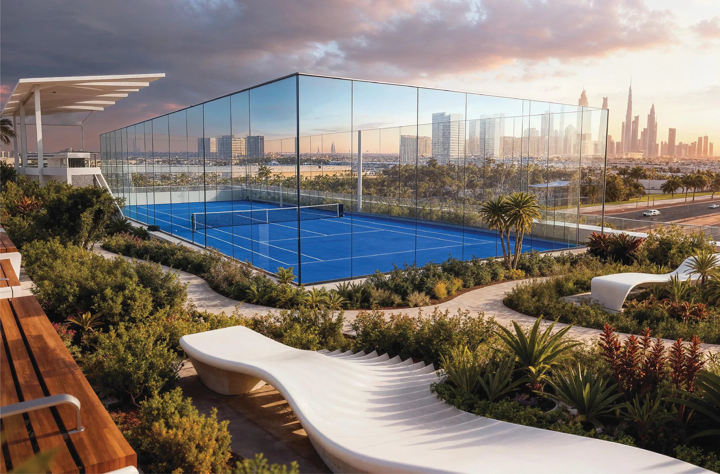 Padel Tennis & Badminton Court