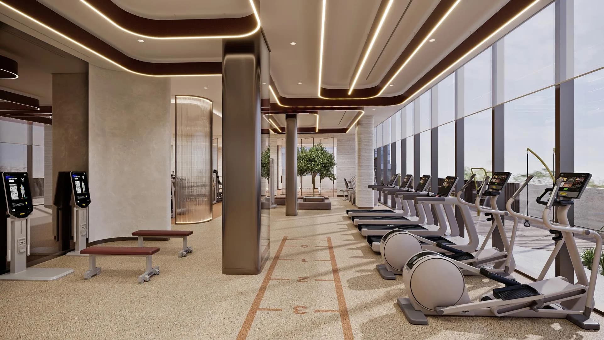 Gym & Outdoor Fitness Deck