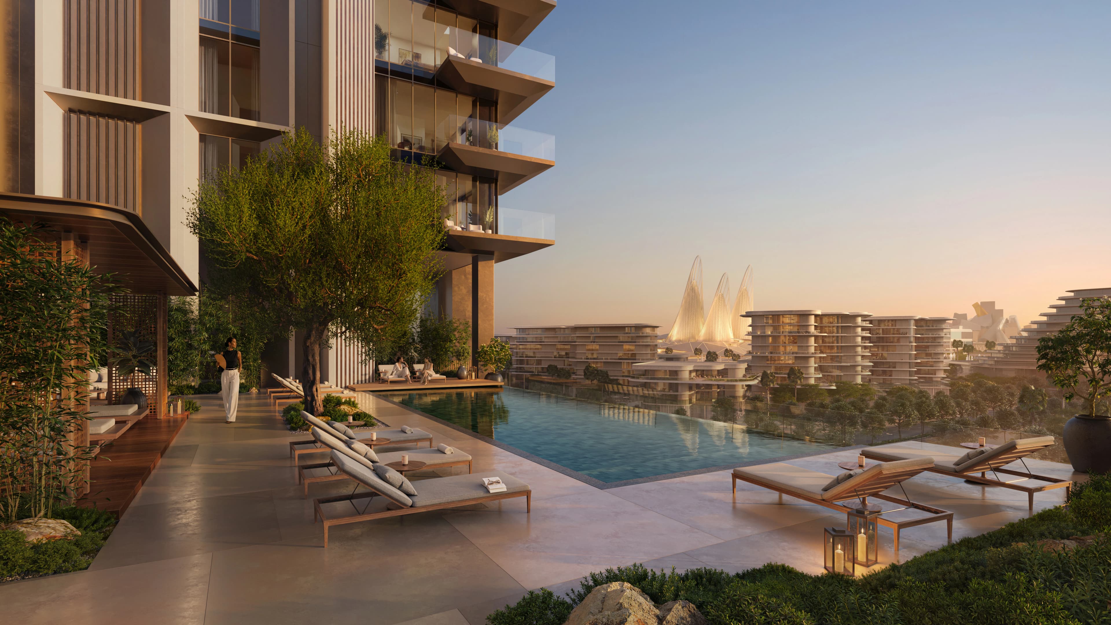 Swimming Pool & Pool Deck