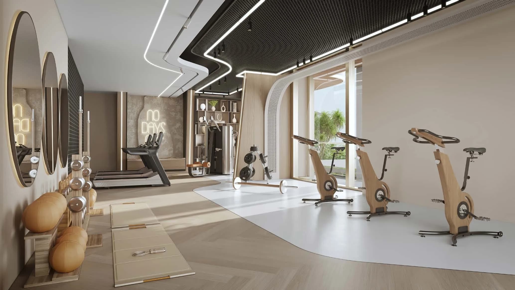 Fully Equipped Gym