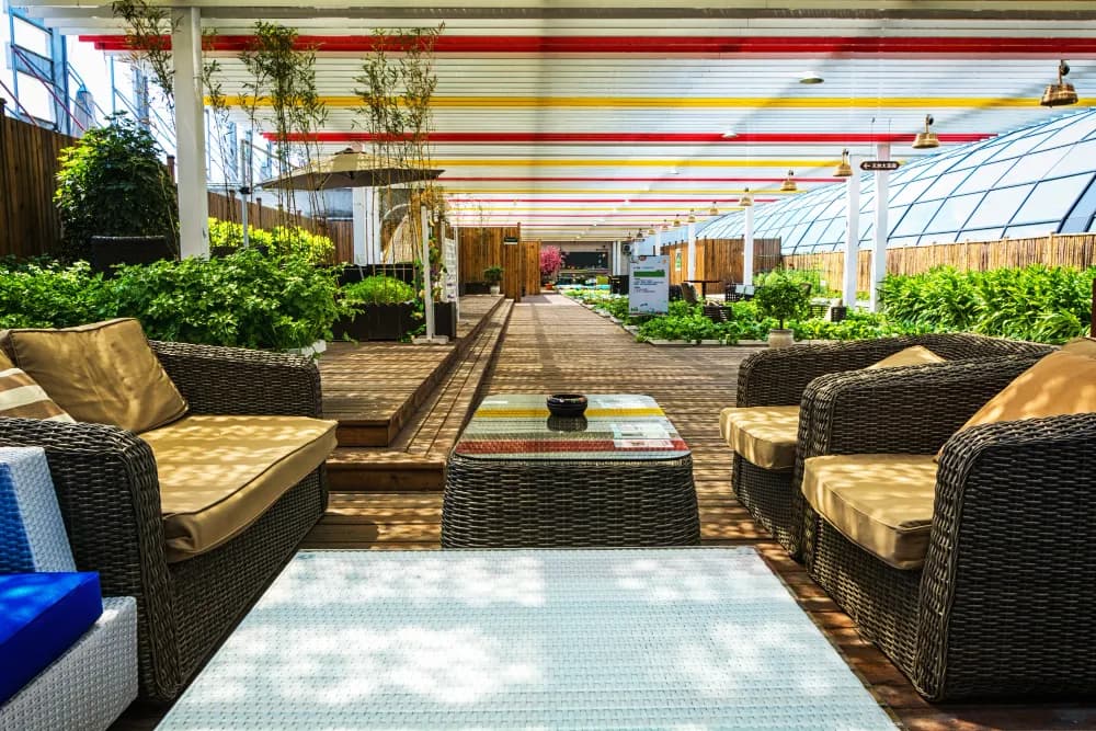 Lounge Sitting Platforms