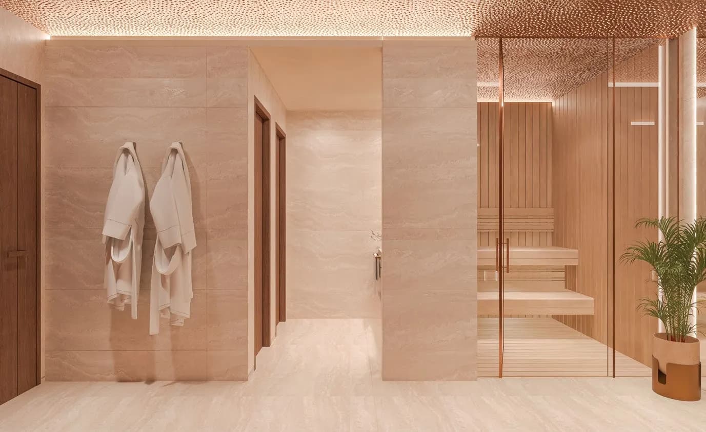 Spa with Sauna & Steam Room