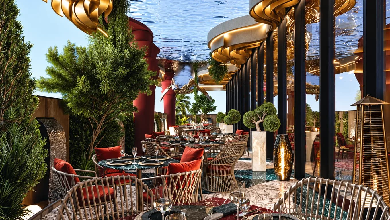 All Day Dining Outdoor Area