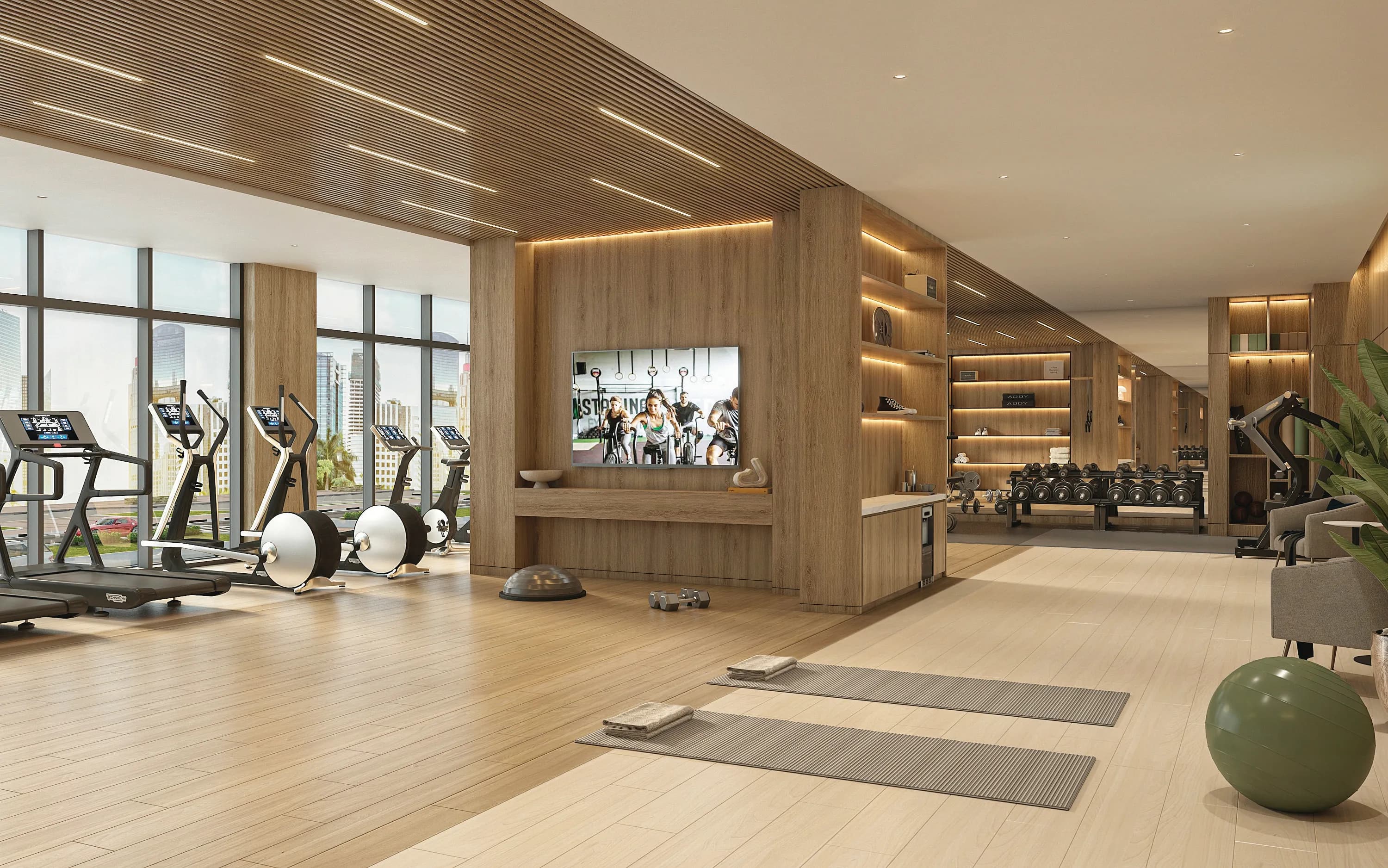 Fully Equipped Gym