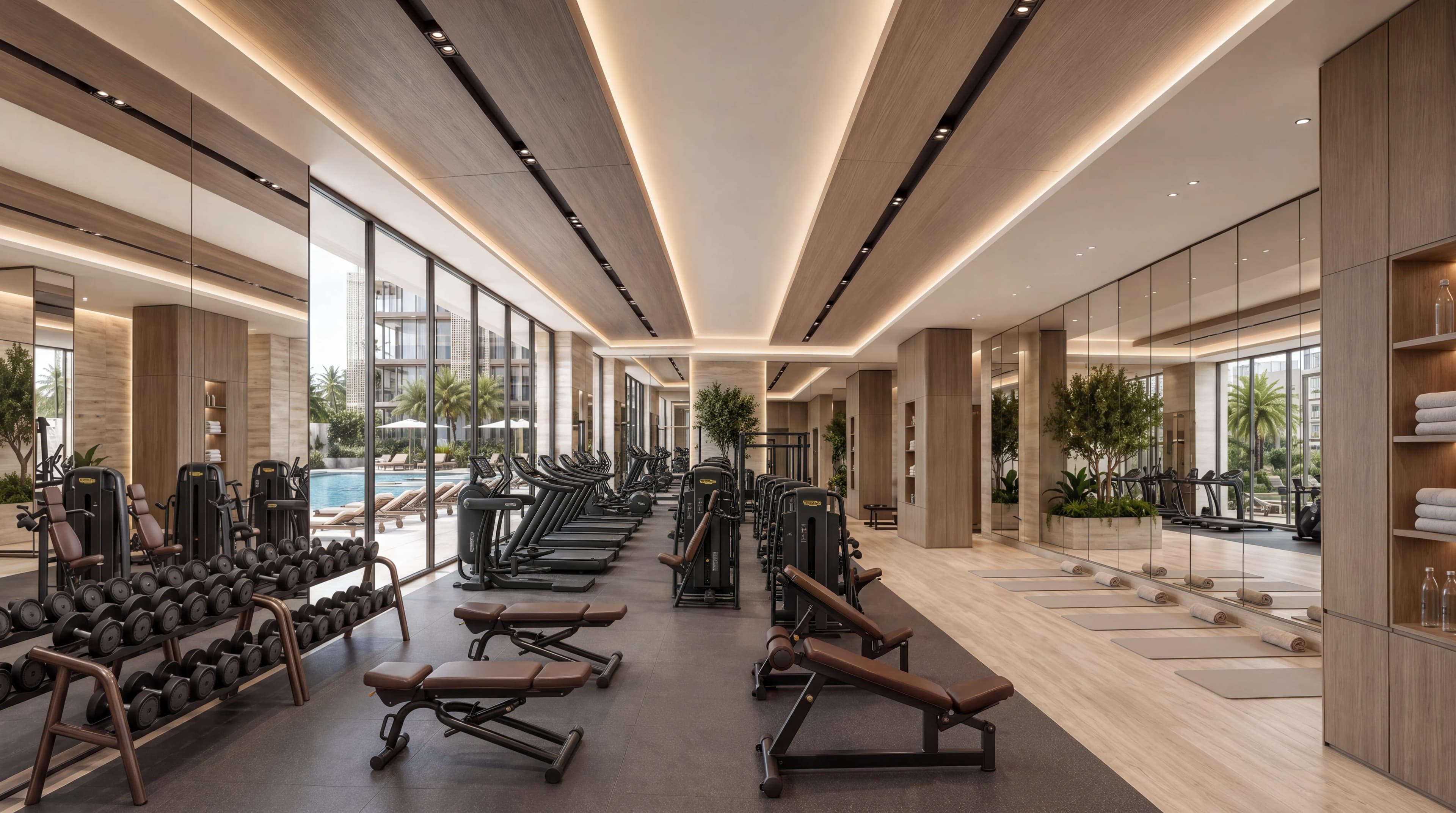 Fully Equipped Gym