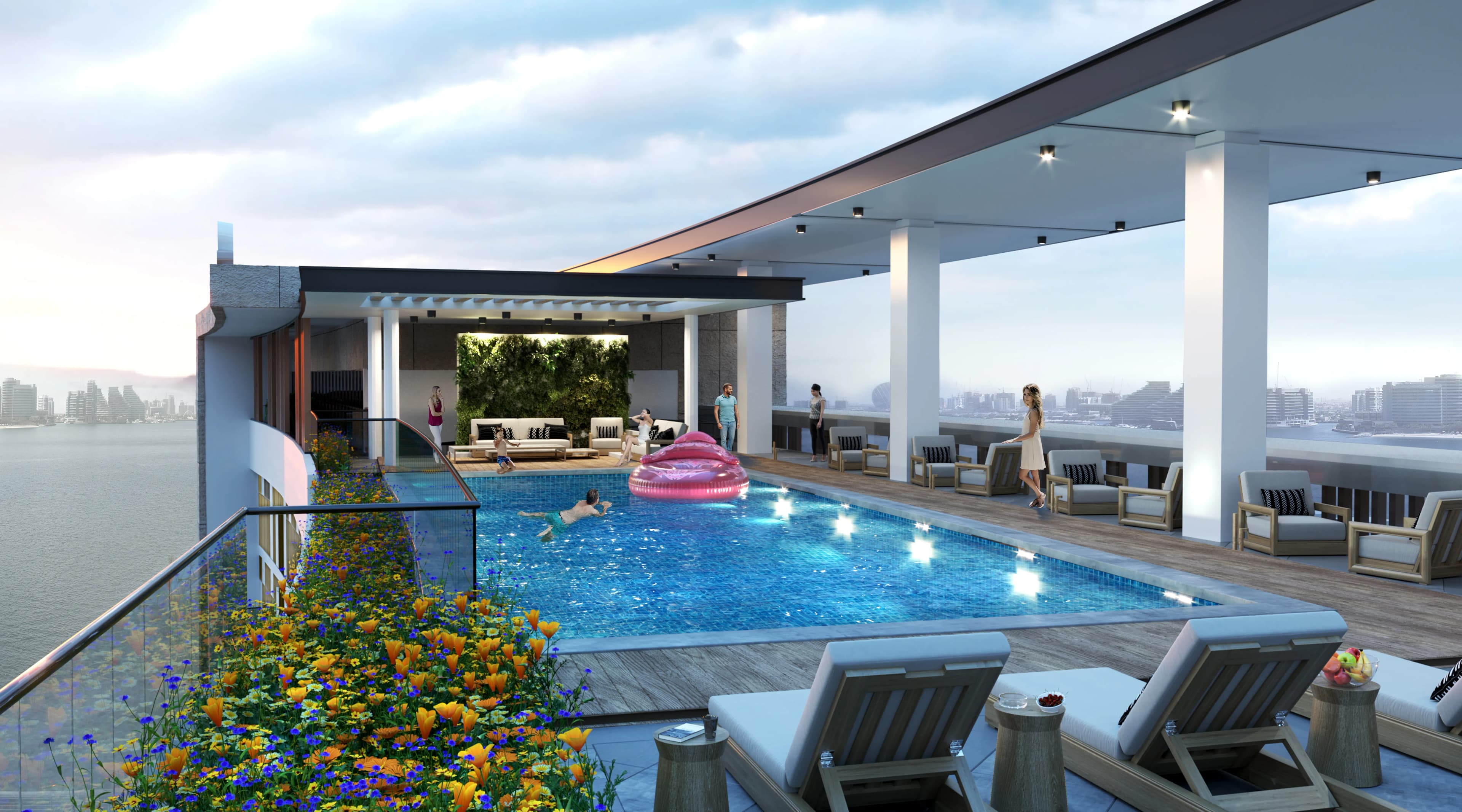 Rooftop Swimming Pool