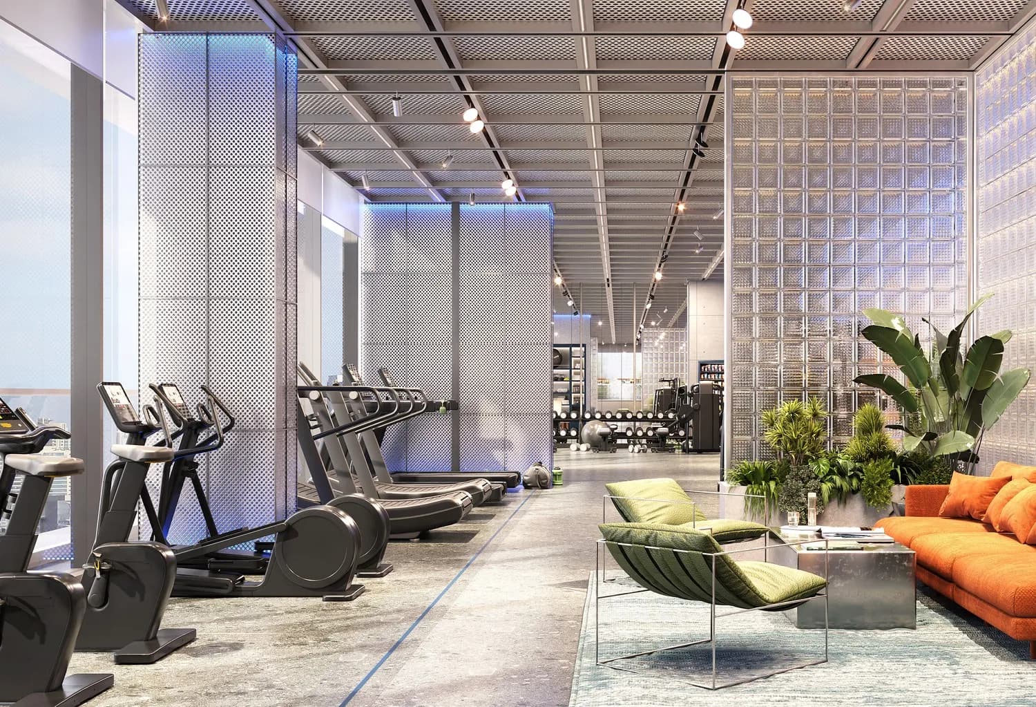 Fully Equipped Gym