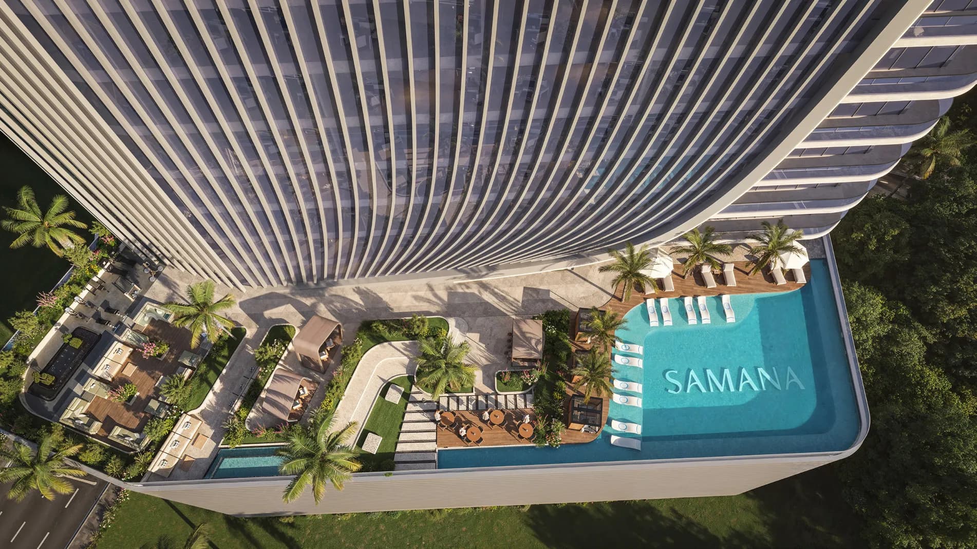 Swimming Pool & Pool Deck