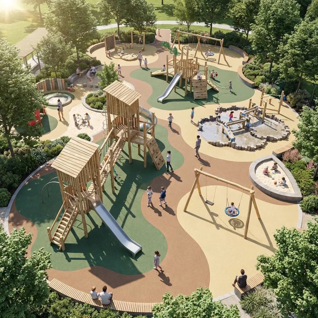 Indoor & Outdoor Kids Play Area