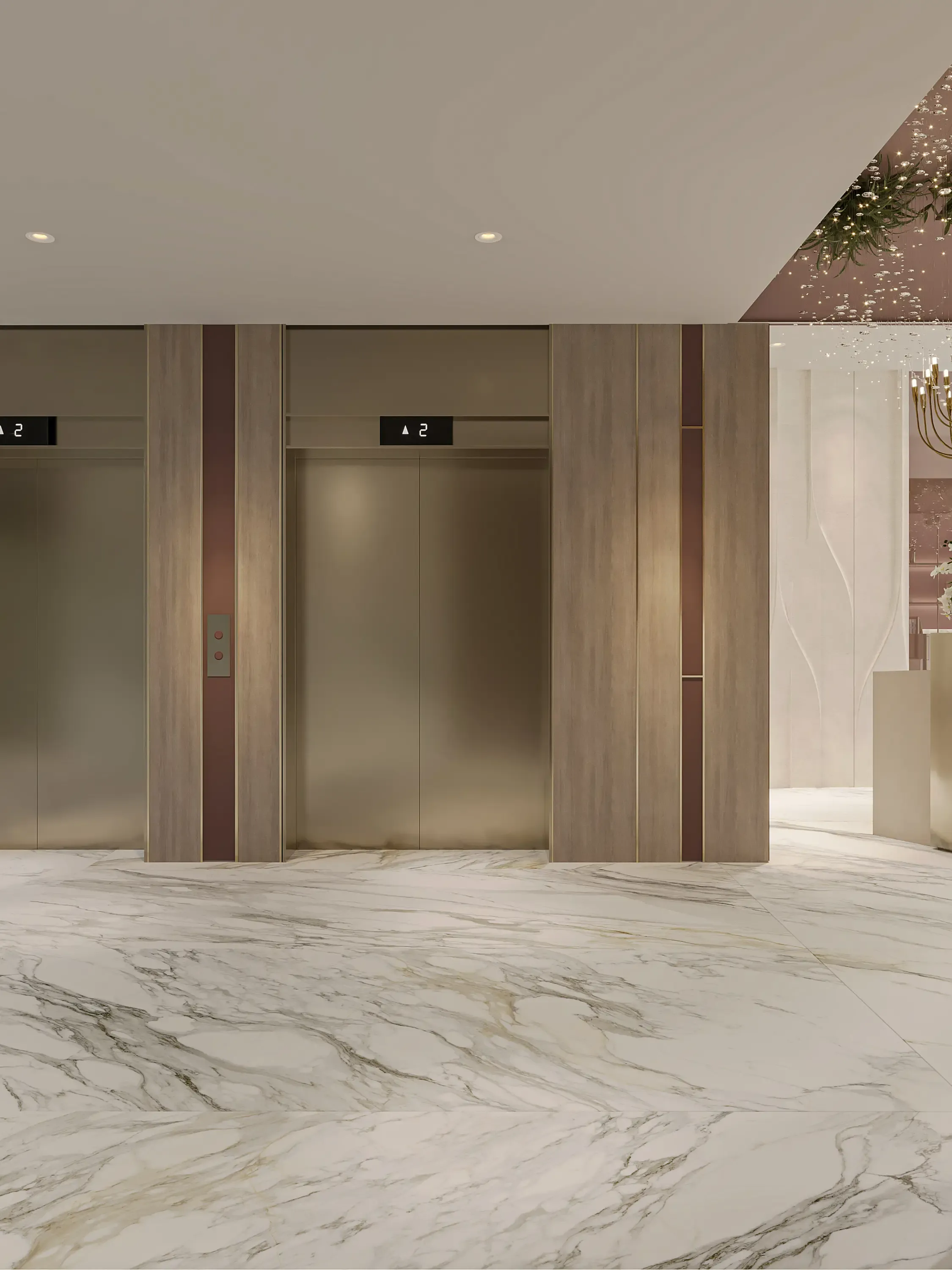 Q Gardens Aliya lobby