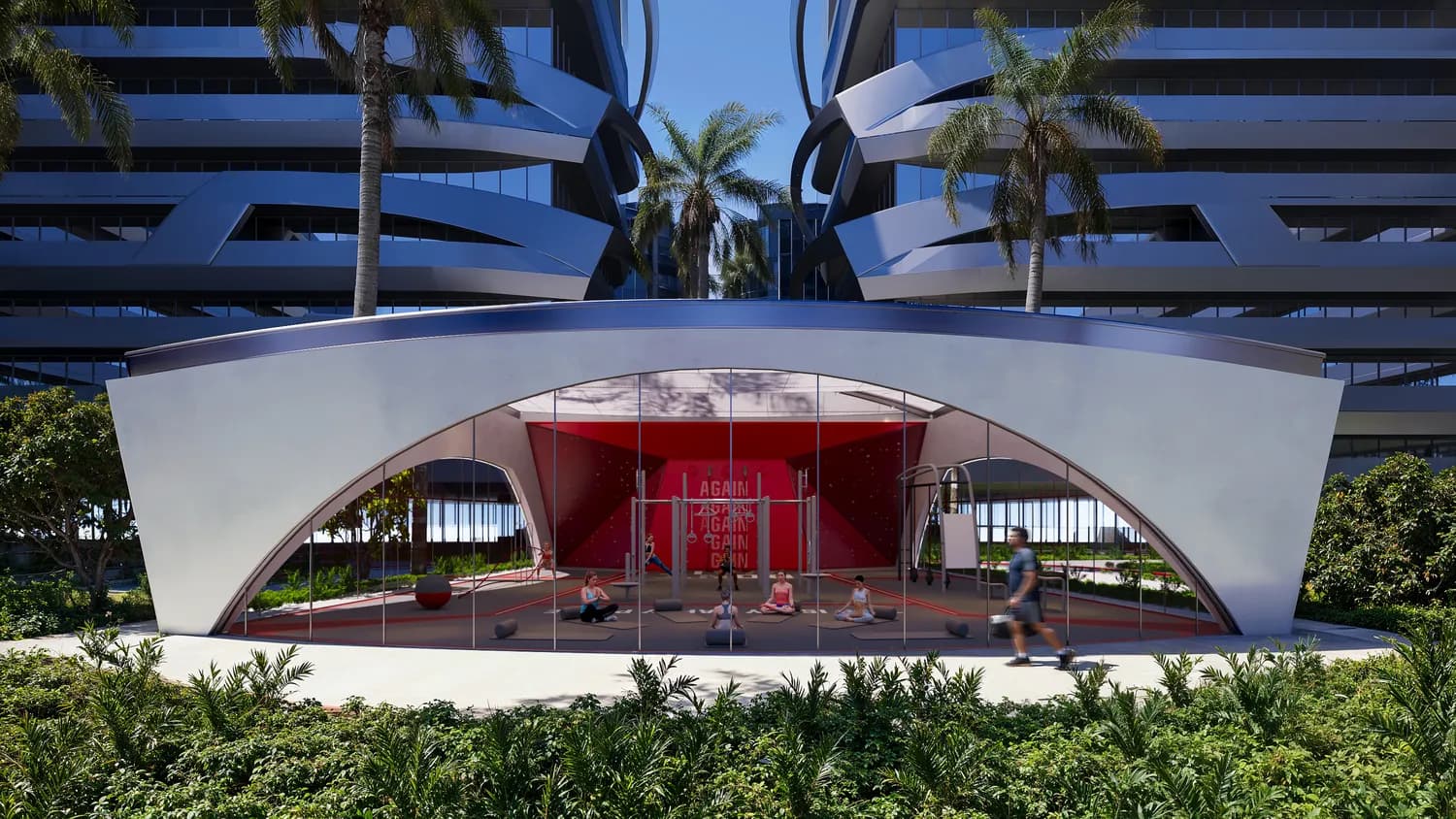 Tonino Lamborghini Residences architecture