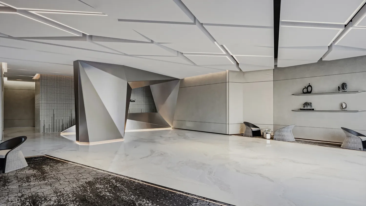 Tonino Lamborghini Residences lobby